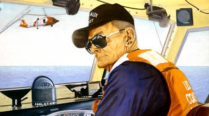 Art, Auxliarist, Lew Jackson, U.S. Coast Guard