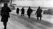 Photo, The 101st Airborne troops move out of Bastogne. . . , 1944, U.S. Army