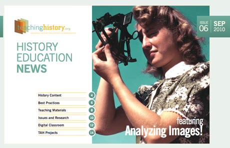 Cover, History Education News 06