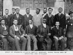 Print, Group of students--Atlanta Baptist Seminary: rising young men of educatio