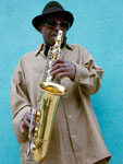 Photo, Herbert Bernett plays jazz..., Mobile, Alabama, 2010, Carol M. Highsmith
