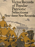 Poster, New Victor records of popular patriotic selections, 1917, LoC