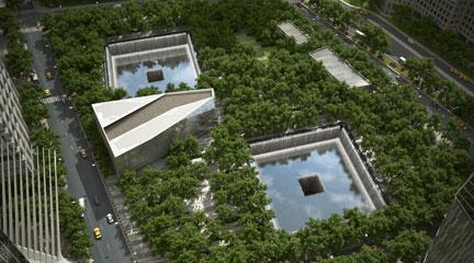 Rendering, 9/11 Memorial Landscape Architecture, 9/11 Memorial website