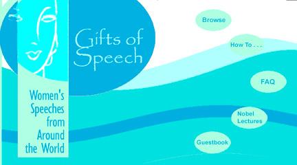 Image, Gifts of Speech: Women's Speeches from Around the World.