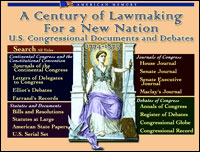 Image Century of Lawmaking for..: Congressional Documents and Debates, 1774-1873