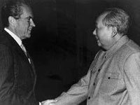 Photo, Nixon and Mao, 1972