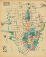 Map, Charleston, May 1884