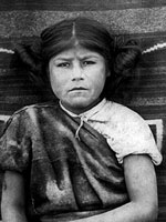 Photo, A Hopi Girl, John K. Hillers, 1879