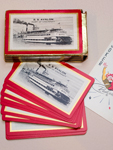 Photo, Deck of playing cards from the S.S. Avalon, Michael Keller, e-WV