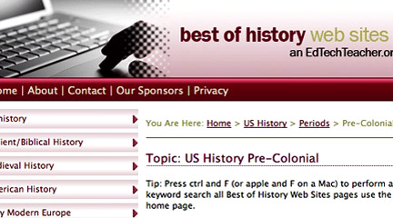 Best of History Websites