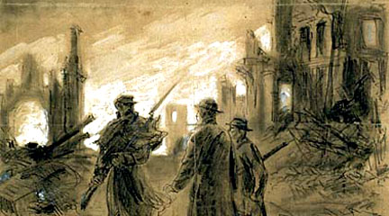 Great Chicago Fire and the Web of Memory
