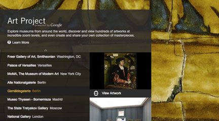 Joe Jelen on Google's Art Project