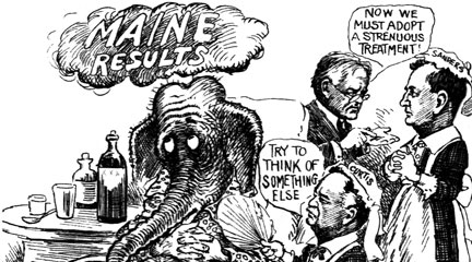 The Election of 1932: Clifford Berryman Cartoon