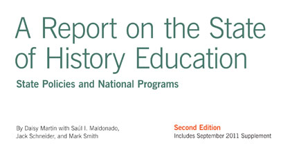 Report on State of History Education Released!