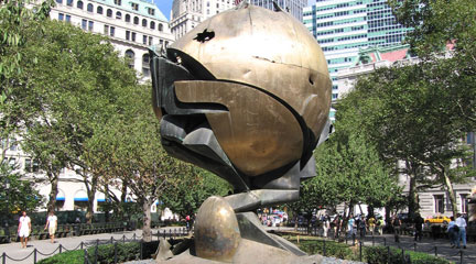 Photo, September 11 memorial, September 28, 2005, FatBusinessman, Flickr