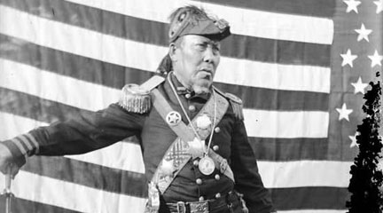 Photo, Chief Jake of Killisnoo aroused, c. 1896-1920, Alaska State Library