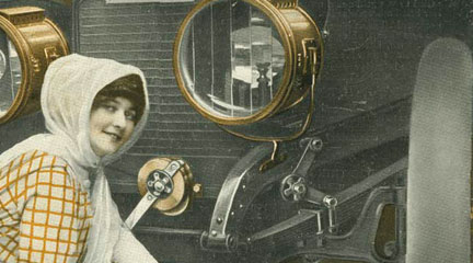 Hartford auto-jack advertisement, 1911, Automobile in American Life and Society