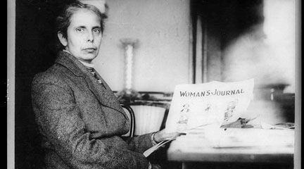 Photo, Alice Stone Blackwell, half-length portrait, seated..., 1905-17, LoC.
