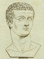 Print, "Claudius I, emperor of Rome," New York Public Library