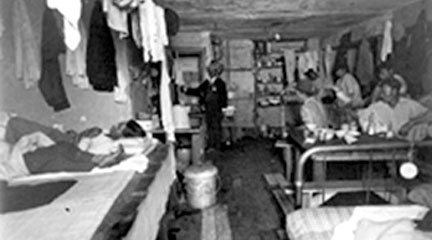 Photograph, Inside the Tenement, ca. 1890s, Freedom: A History of Us.
