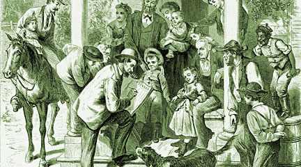 Taking the Census, 1870