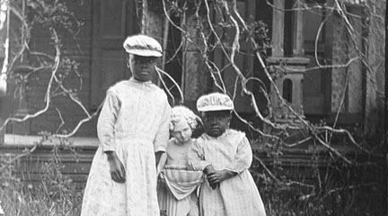 Photo, African American children..., 1885-1966, James Wells, Nollau Collection.