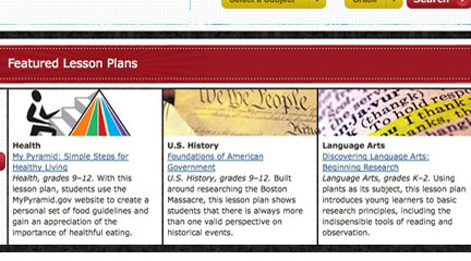 Image, Lesson Plans Library, 2010, Discovery Education.