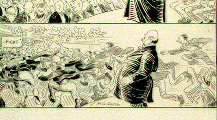 Cartoon, A study in public interest, 1920, John T. McCutcheon, LoC.