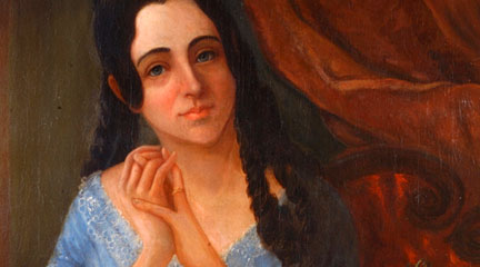 Oil on canvas, Sarah Solis Carvalho, c. 1856, Solomon Carvalho, Flickr Commons
