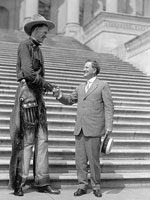 Negative, Madsen, Ralph E. The Tall Cowboy. . . , Harris and Ewing, 1919, LoC