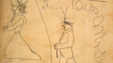 Sketch, Over the Calm. . . , 1851, Stephen Foster, Stephen Foster's. . . site