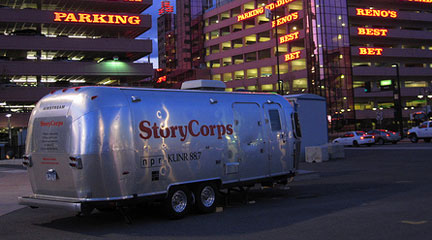 Photo, MobileBooth West in Reno, StoryCorps blog