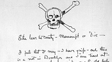 Illustrated letter, Frederic Remington to Owen Wister..., Jan. 1895, LoC.