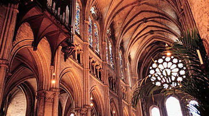 Notre Dame, Chartres, France. 1145-1220. 