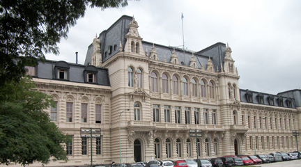 Ministry of Education building in Buenos Aires