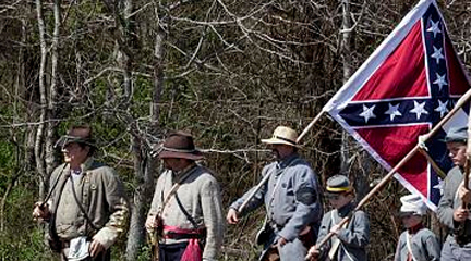 Digital image, Carol Highsmith, Confederates Marching, Library of Congress, 2010