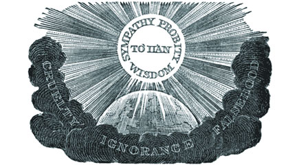 The Force of Truth, 19th century allegorical image