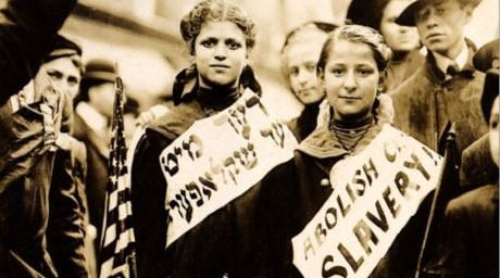 Photographic Print, Protest against child labor in a labor parade, 1909 May 1, L