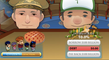 Screenshot, People's Pie, iCivics