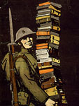 Poster, Books wanted for our men in camp..., c.1918-1923, C.B. Falls, LoC