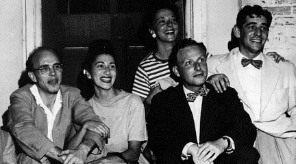 Irving Fine, Leonard Bernstein, others. 1946. LOC