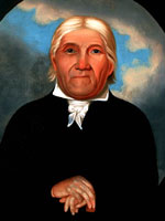 Moravian missionary, John Heckewelder, ca. 1823, American Philosophical Society