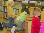 Photography, Children on Computers, 26 Sept 2006,  Homer Township Public Library