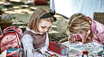 Photography, German Fraulines Coloring Book, 2 May 2009, Flickr CC