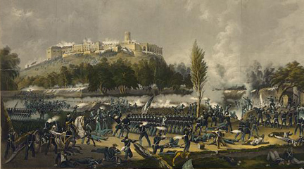 The storming of Chapu[ltepec] Sept. 13th [1847]