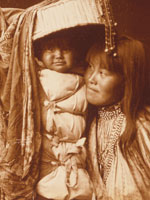 Apache mother and papoose, Library of Congress