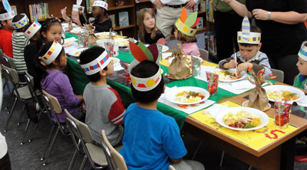 Photo, Kindergarten Thanksgiving Feast-9, Barrett Web Coordinator, Flickr