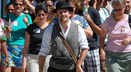 Photo, Ford's Theatre tour, Chris Preperato, Teachinghistory.org