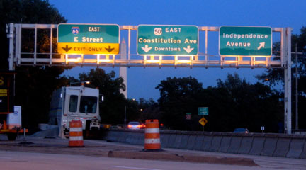 Photo, Three Signs, Oct. 15, 2006, M.V. Jantzen, Flickr