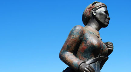 Photo, Harriet Tubman Sculpture, March 21, 2008, Paul Lowry, Flickr